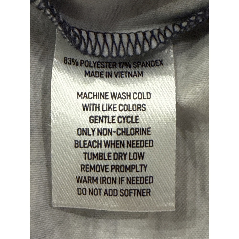 Jack + Sage Mens XL Qtr Zip Long Sleeve Pullover Skier All Over Print Gray - Picture 10 of 10